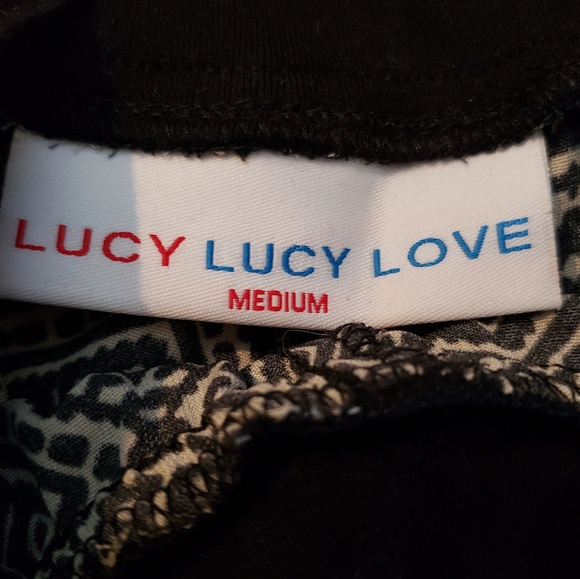 Lucy Love Beach Couture fold over, wide leg pants - Picture 3 of 4